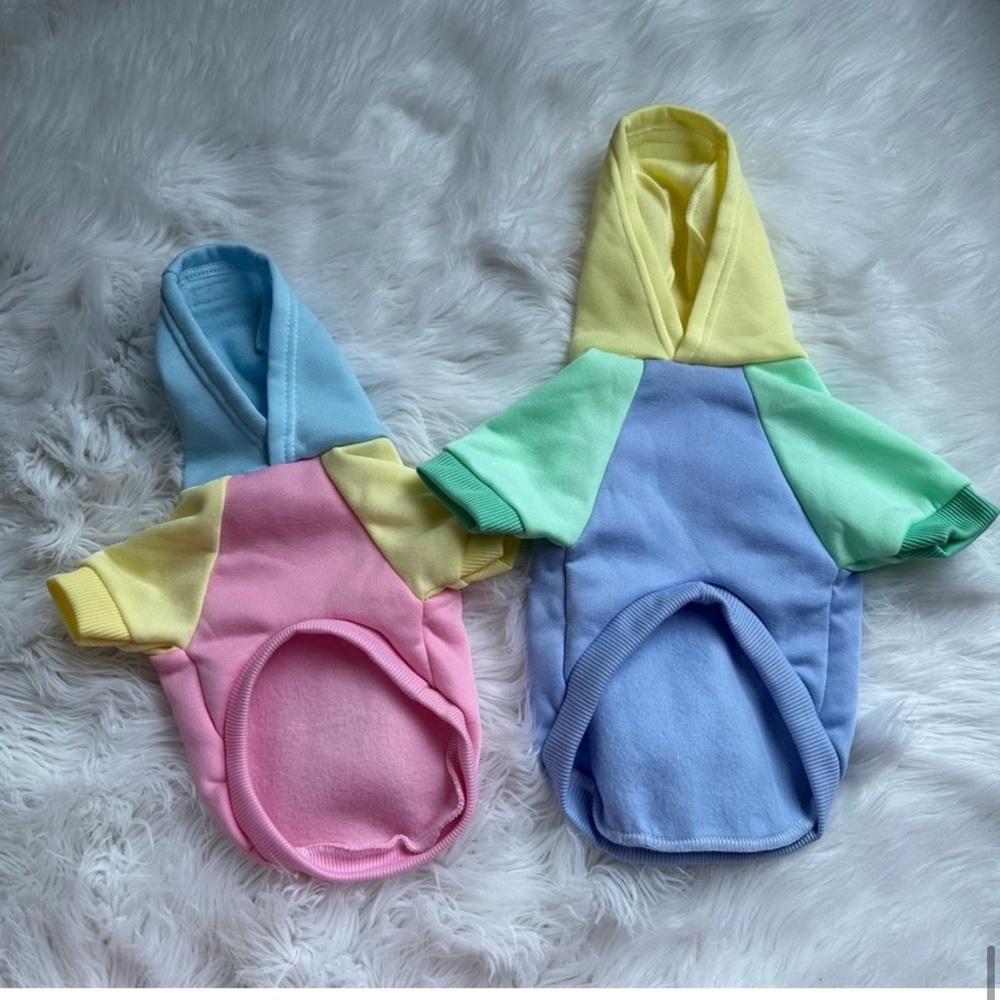 🫧[ Petsin ] 2 Colorblock Hoodies for Pets